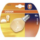 Osram Relax 40W 240V E14 340Lm Dimmable Warm White 45mm Round Light Bulb
