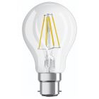 Osram LED Filament GLS Bulb 4W = 40W BC/B22d Clear Warm White 2700K (non-dim)