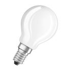 Osram LED Golf Ball Frosted Lamp 4W = 40W SES/E14, Cool White 4000K (non-dim)