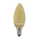 Paulmann LED 1.4W SES/E14 Ice Crystal Amber Candle Lamp, Warm White 2800K