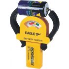 Eagle Compact Battery Tester - AAA, AA, C, D, 9V PP3, N and button cell batteries