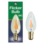 BELL 00443 - SBC B15 Flame Effect Flicker Candle Bulb