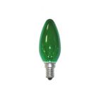 Sylvania Green Candle 40W SES E14 Incandescent Light Bulb, Dimmable