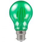 Crompton LED Filament Harlequin GLS 4.5W BC B22 Green Coloured Bulb
