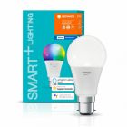 Ledvance LED Smart+ Bluetooth Bulb 10W=60W B22d 806lm RGBW Dimmable Amazon Alexa & Google