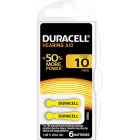 Duracell Hearing Aid Battery Size 10 - Pack of 6