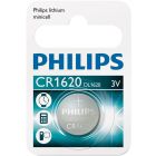 Philips Lithium Button Cell Blister of 1 - CR1620 (DL1620) 3V