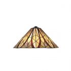 Elstead Victory Tiffany Shade for Table or Floor Lamp