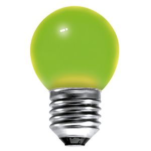 BELL 15W ES/E27 45mm Green Coloured Vacuum Filled Round Ball Festoon Lamp