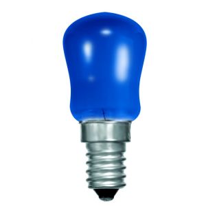 BELL 02621 15W Small Sign Pygmy Light Bulb - SES E14, Blue