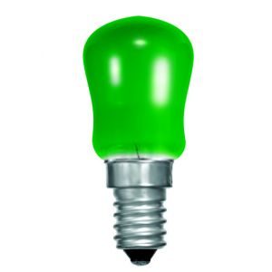 BELL 02622 15W Small Sign Pygmy Light Bulb - SES E14, Green