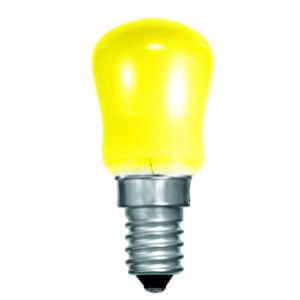 BELL 02626 15W Small Sign Pygmy Light Bulb - SES E14, Yellow