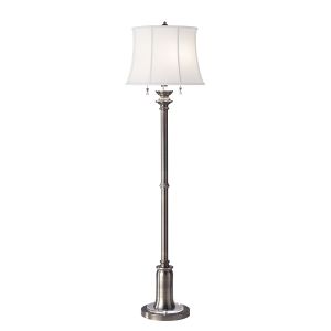 Feiss FE/STATERM FL AN Stateroom 2lt Floor Lamp Antique Nickel