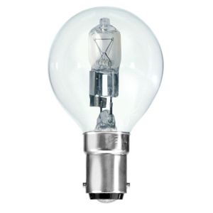 BELL 28W = 40W 240V SBC/B15 Energy Saver Clear Round Golf Ball Lamp
