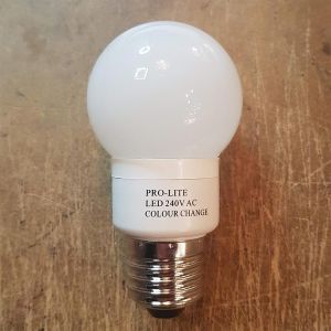 Pro-Lite LED Golf Ball ES/E27 Automatic Colour Changing Lamp