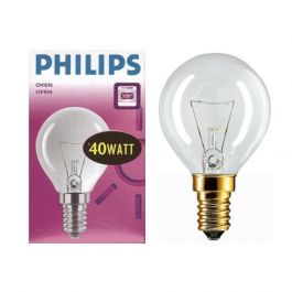 Philips 40W 240V SES E14 300 degree Oven Bulb