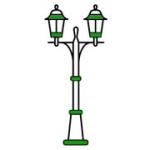 Category Full Height Lamp Post image